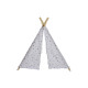 Tienda de Campaña DKD Home Decor Algodón Madera Unicornio (110 x 110 x 106 cm)