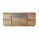 Aparador DKD Home Decor Natural Gris (175 x 45 x 72 cm)