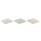 Posavasos DKD Home Decor Africa Bambú Colonial Africano (6 pcs)