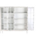 Estantería DKD Home Decor Blanco Negro Metal Madera de mango 170 x 45 x 200 cm