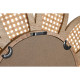 Wall mirror DKD Home Decor Brown Natural Sun Tropical 60 x 2 x 60 cm