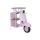 Mesa auxiliar DKD Home Decor Rosa claro Hierro Madera de mango 116 x 72 x 110 cm