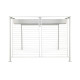 Pergola DKD Home Decor White 296 x 296 x 225 cm Steel