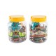 Animal figures DKD Home Decor PVC Aluminium (2 Units)