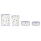 Juego de Cestas DKD Home Decor Estrellas Bambú 36 x 36 x 50 cm (4 pcs)