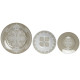Set de Vajilla Home ESPRIT Azul Beige Porcelana 18 Piezas 27 x 27 x 2 cm