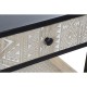 Consola Home ESPRIT Marrón Negro Madera Metal 120 x 38 x 80 cm