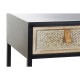 Consola Home ESPRIT Marrón Negro Madera Metal 120 x 38 x 80 cm