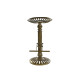 Stool DKD Home Decor Golden Metal (44 x 33 x 82 cm)