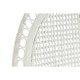 Sillón de jardín DKD Home Decor Blanco Poliéster Metal 30 x 40 cm 96 x 66 x 145 cm 96 x 66 x 140 cm
