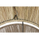 Espejo de pared DKD Home Decor Natural 79 x 4 x 79 cm Bali Jute