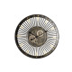 Reloj de Pared DKD Home Decor Negro Dorado Hierro Vintage 65 x 6,7 x 65 cm