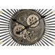 Reloj de Pared DKD Home Decor Negro Dorado Hierro Vintage 65 x 6,7 x 65 cm