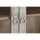 Aparador DKD Home Decor Blanco Natural Marrón claro Madera de mango 210 x 40 x 82 cm