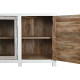 Aparador DKD Home Decor Blanco Natural Marrón claro Madera de mango 210 x 40 x 82 cm