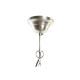 Lámpara de Techo DKD Home Decor 54 x 54 x 30 cm Plateado Hierro 50 W
