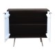 Aparador DKD Home Decor Blanco Marrón Metal Madera de mango 90 x 43 x 80 cm