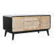 TV furniture DKD Home Decor 120 x 50 x 58 cm Black Wood