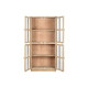 Vitrina Home ESPRIT Cristal Madera de mango 80 x 40 x 177 cm