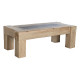 Mesa de Centro Home ESPRIT Abeto Madera MDF 140 x 70 x 46 cm