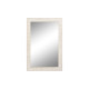Wall mirror Home ESPRIT White Natural Mango wood Indian Man 94 x 3 x 140 cm