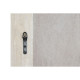 Wall mirror Home ESPRIT White Natural Mango wood Indian Man 94 x 3 x 140 cm