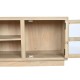 Mueble de TV Home ESPRIT Natural Cristal Madera de mango 135 x 35 x 52 cm