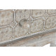 Hall Table with 2 Drawers DKD Home Decor White Brown Mango wood 91 x 42 x 81 cm