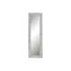 Wall mirror DKD Home Decor White Cottage Braiding 43 x 4 x 132,5 cm