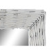 Wall mirror DKD Home Decor White Cottage Braiding 43 x 4 x 132,5 cm