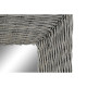 Wall mirror DKD Home Decor Grey Cottage Braiding 87 x 4 x 147 cm