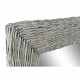 Wall mirror DKD Home Decor Grey Cottage Braiding 87 x 4 x 147 cm