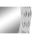 Espejo de pared DKD Home Decor Blanco Cottage Trenzado Ø 60 cm 63 x 4 x 63 cm