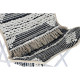 Garden sofa DKD Home Decor White Black Iron 74 x 65 x 90 cm