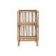 Mesita de Noche Home ESPRIT Natural 42 X 38 X 72,5 cm