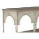 Estantería Home ESPRIT Blanco Natural Metal 159 X 36,5 X 91 cm