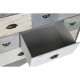 Cajonera Home ESPRIT Gris Multicolor Cottage 100 x 40 x 80 cm