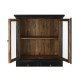 Vitrina Home ESPRIT Natural Madera de mango 85 x 40 x 180 cm