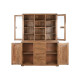 Display Stand Home ESPRIT Brown Crystal Acacia 140 x 45 x 180 cm
