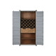 Botellero Home ESPRIT Azul cielo 76,5 x 41 x 157,5 cm