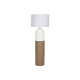 Lámpara de Pie Home ESPRIT Blanco Marrón 220 V 50 X 50 X 139,5 cm