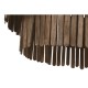 Lámpara de Techo Home ESPRIT Marrón Dorado Madera Metal Madera de mango 50 W 60 x 60 x 48 cm