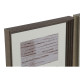 Marco de Fotos Home ESPRIT Blanco Marrón Gris Cristal Poliestireno Urbano 23 X 3 X 41 cm (2 Unidades)
