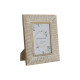 Marco de Fotos Home ESPRIT Blanco Madera de mango Moderno 21,5 x 2 x 27 cm
