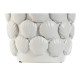 Jarrón Home ESPRIT Blanco Gres Mediterráneo 15,5 X 15,5 X 33,5 cm