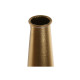 Vase Home ESPRIT White Golden Metal Modern 14,5 X 14,5 X 82 cm