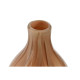 Vase Home ESPRIT Peach Crystal Modern 17,5 x 17,5 x 44 cm