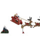 Adorno Navideño Home ESPRIT Multicolor Musical 34 X 15 X 32 cm