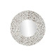 Espejo de pared Home ESPRIT Blanco Decapé 120 x 4 x 120 cm
