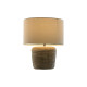 Lámpara de mesa Home ESPRIT Blanco Marrón 50 W 220 V 38 x 38 x 47 cm